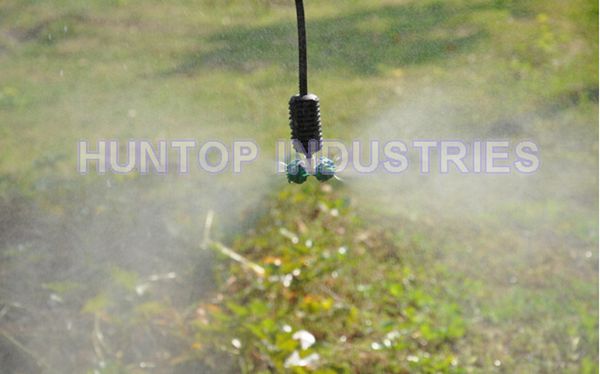 Four Outlets Misting Fogger Nozzle Sprinkler